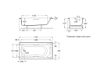 BAÑERA BECOOL BLANCO 170x70 TOTAL PD CROMO A248342001