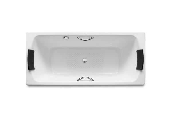 BAÑERA LUN PLUS BLANCO 170x75 CON ASAS 