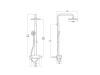 COLUMNA DUCHA TERMOST DECK-T ROUND CROMO A5A9788C00