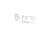 Imagen de ASA BAÑO ABATIBLE 60 ACCESS PRO ACERO INOXIDABLE SATINADO