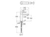 GRIFO MONOMANDO LAVABO TARGA-N CUERPO LISO CROMADO A5A325FC00