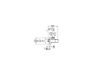 LLAVE DE ESCUADRA SQUARE 12-38 ORO ROSADO A5251679RG